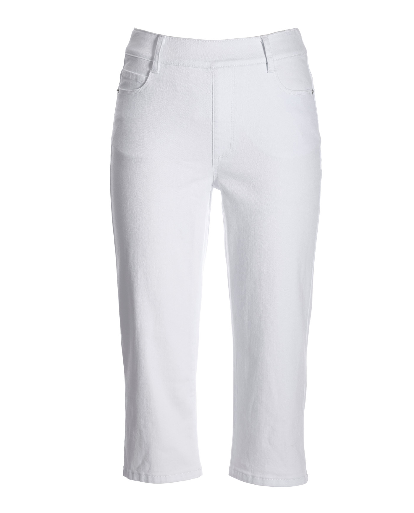 Hampton Pull On Pedal Pusher - Black | Boston Proper | Boston Proper