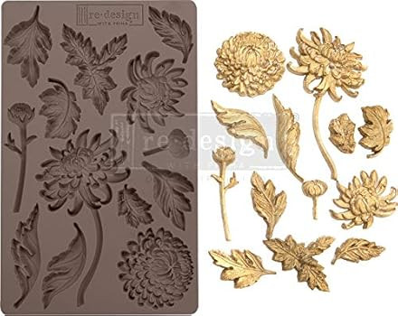 PRIMA MARKETING INC REDESIGN MOULD 5X8 BOTAN FLRL, Botanist Floral | Amazon (US)
