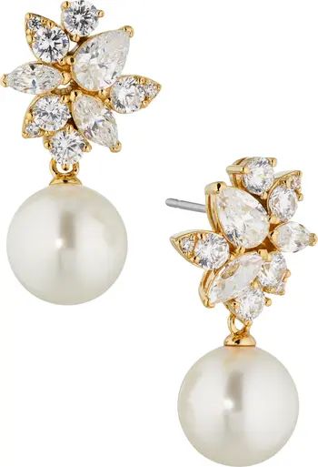 Nadri Chiara Imitation Pearl Drop Earrings | Nordstrom | Nordstrom