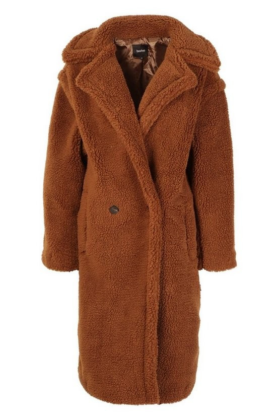 Oversized Teddy Faux Fur Coat | Boohoo.com (US & CA)