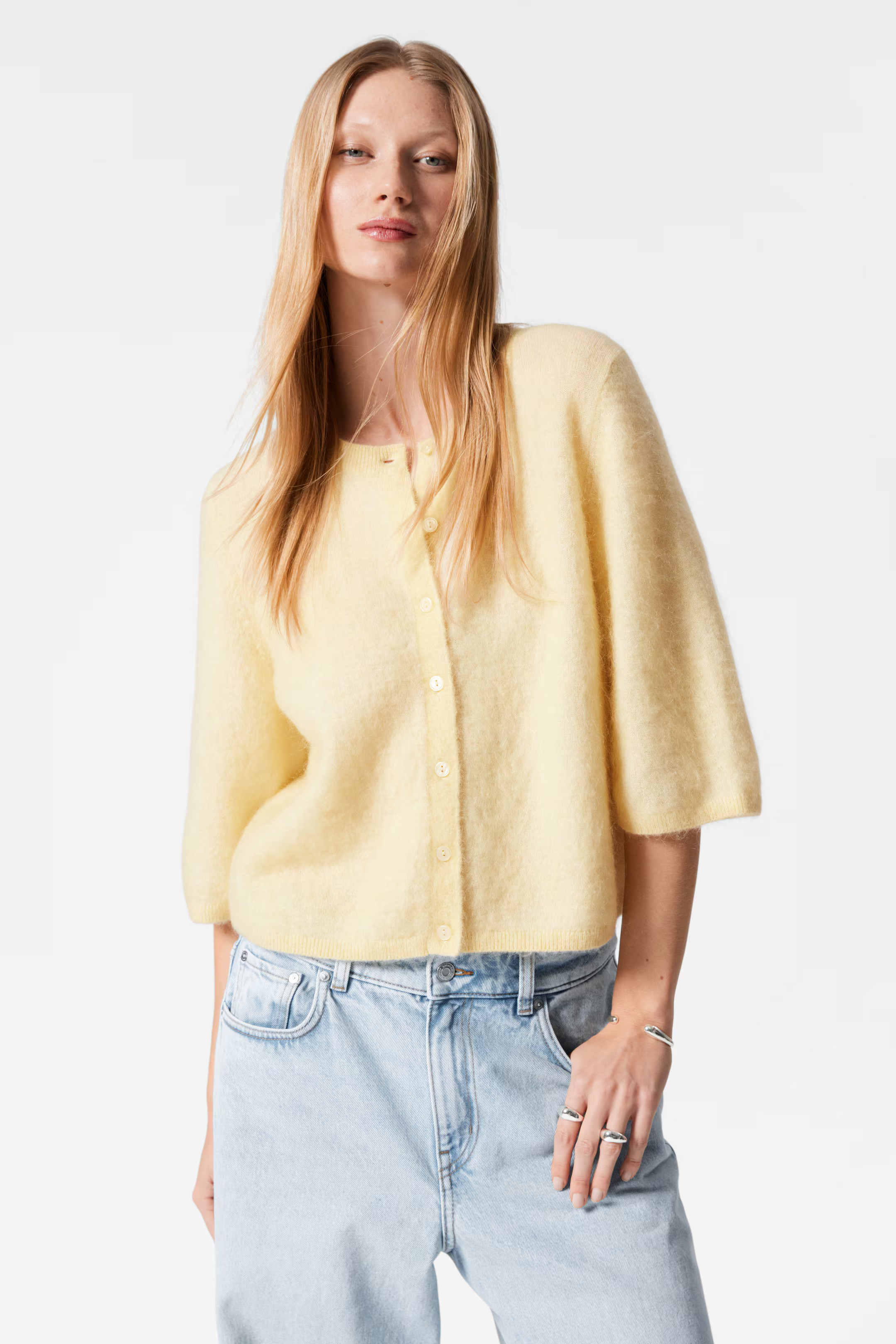 Gebreid vest van een mohairmix | H&M (DE, AT, CH, NL, FI)