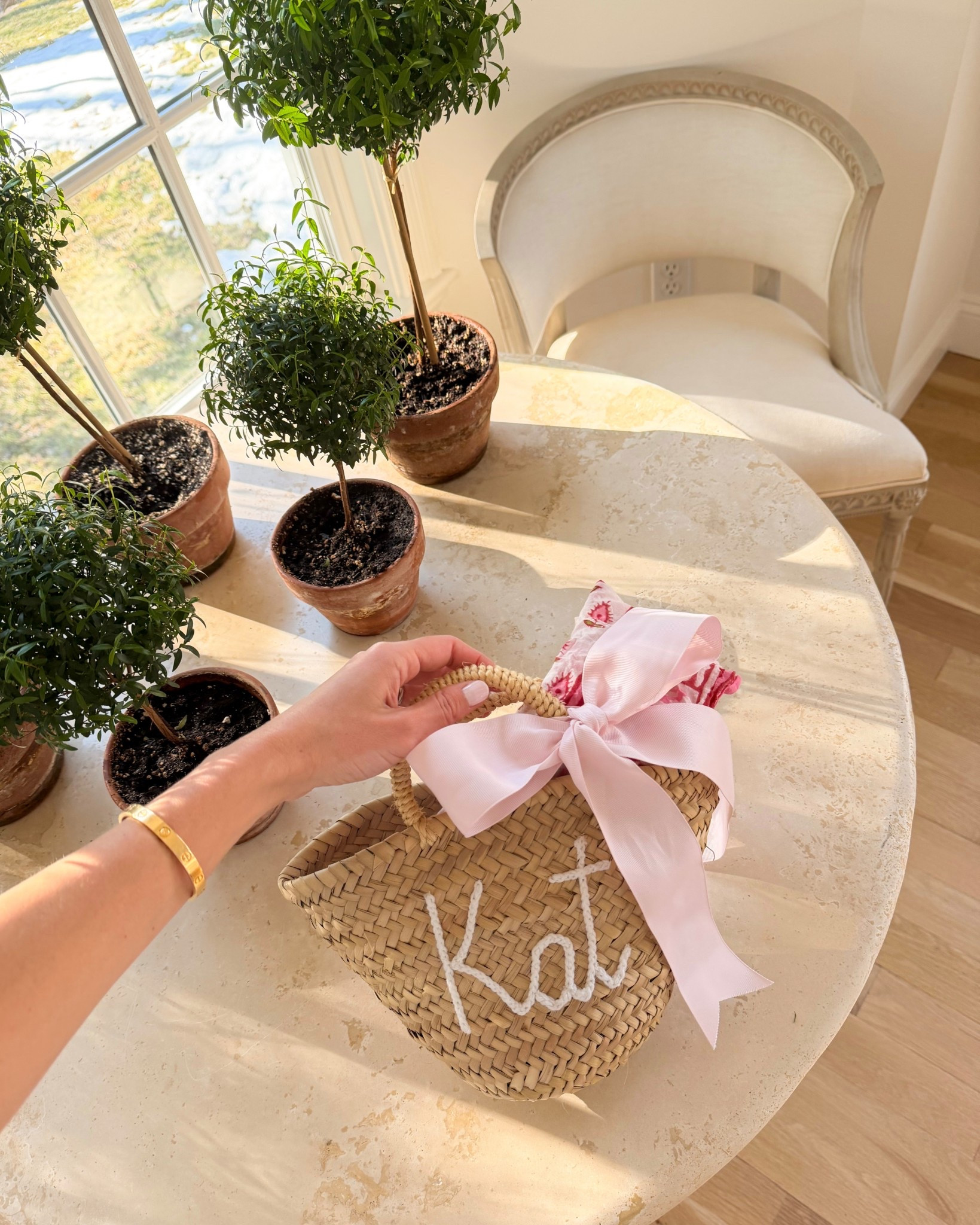 Custom Easter baskets! Straw tote bag, spring bag. 

#LTKSeasonal #LTKBaby #LTKWedding