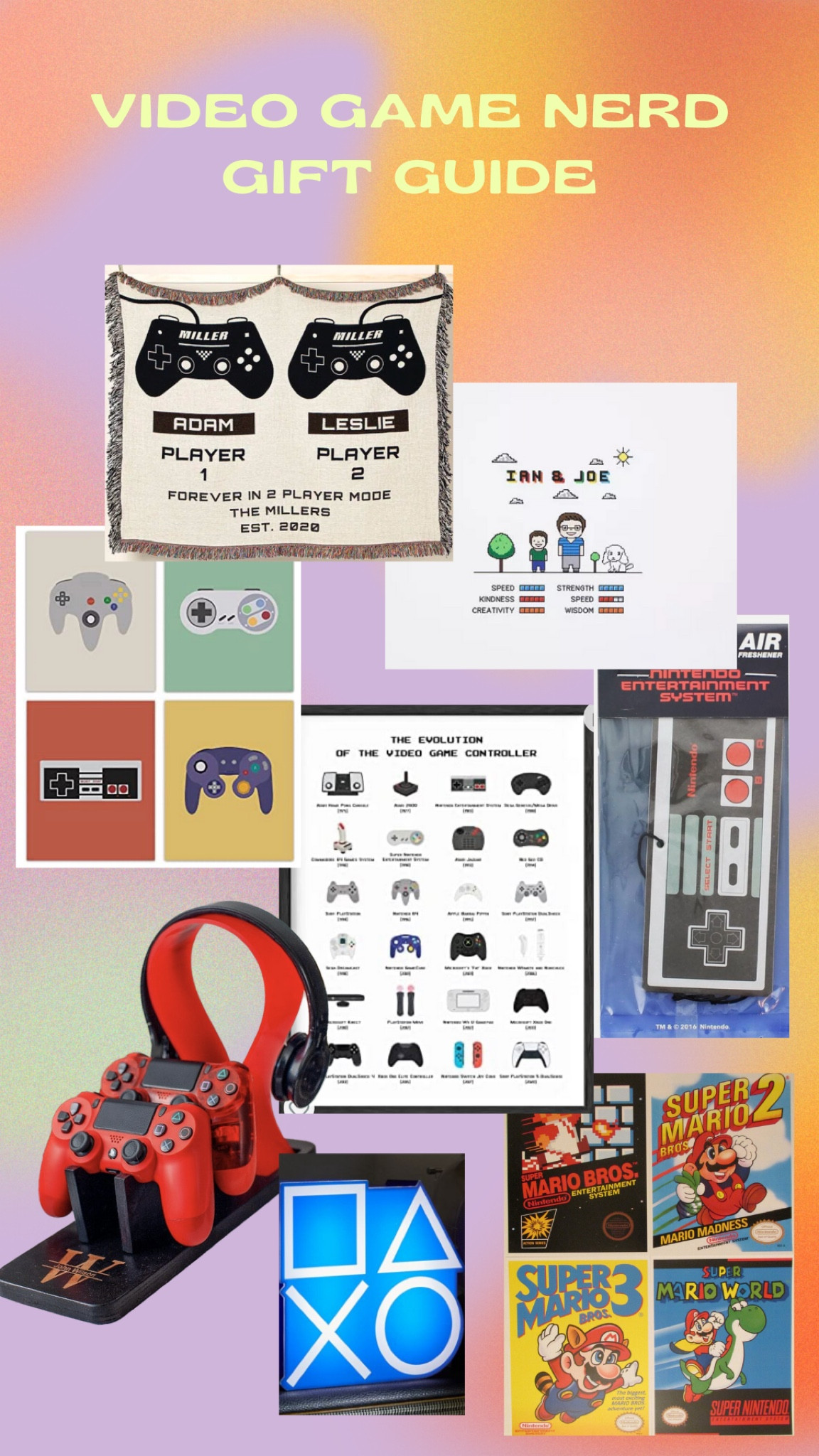 the best gifts for the video game nerd!! 

#LTKunder50 #LTKGiftGuide #LTKHoliday
