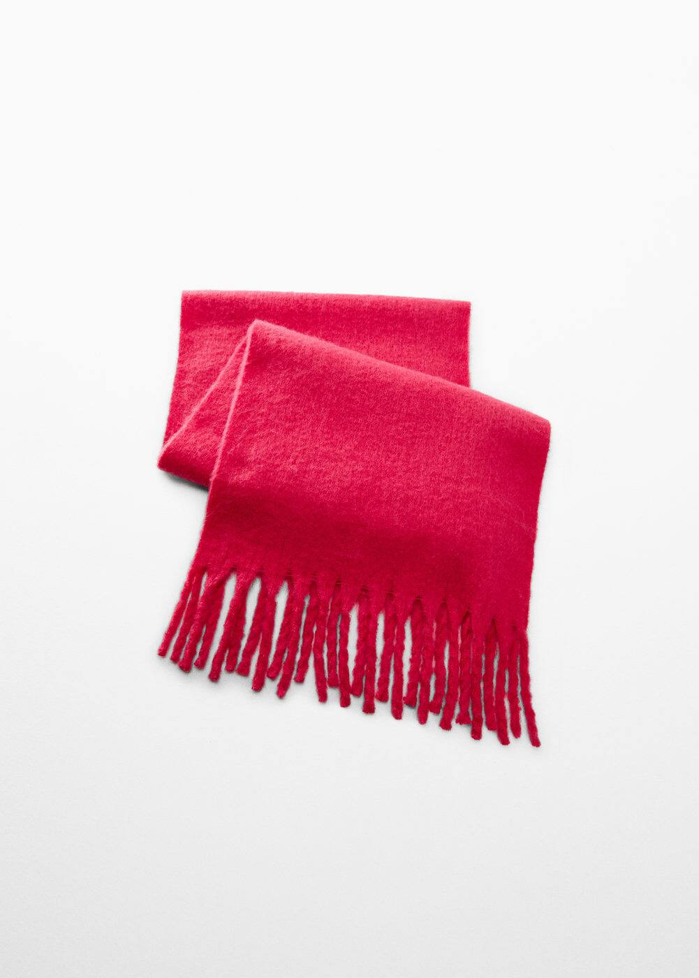Fringed edge scarf | MANGO (US)