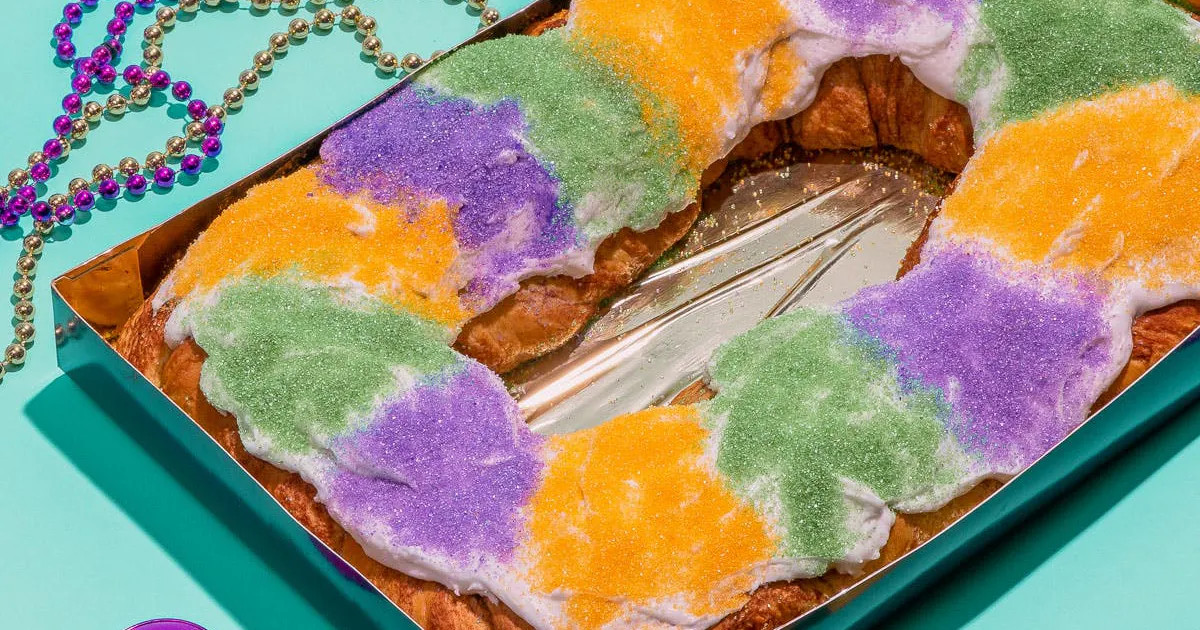 Gambino's King Cake - Choose Your Own 3 Pack by Gambino's Bakery King Cakes | Goldbelly | Goldbelly