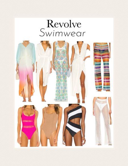Revolve swimsuits and coverups 

#swimwear #coverups #beach

#LTKSeasonal #LTKtravel #LTKswim