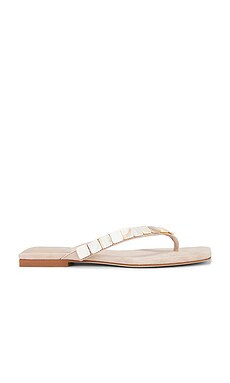 Jeffrey Campbell Raidne-SH Sandal in Beige Suede from Revolve.com | Revolve Clothing (Global)