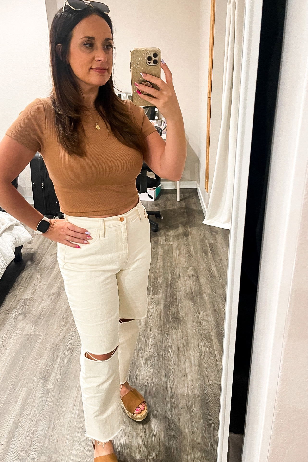 Nuuds baby tee - M
Target jeans - 6
Amazon sandals -9
All true to size 🤎

#LTKSeasonal #LTKstyletip