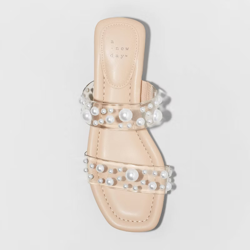 Women's Annie Slide Sandals - A New Day™ | Target