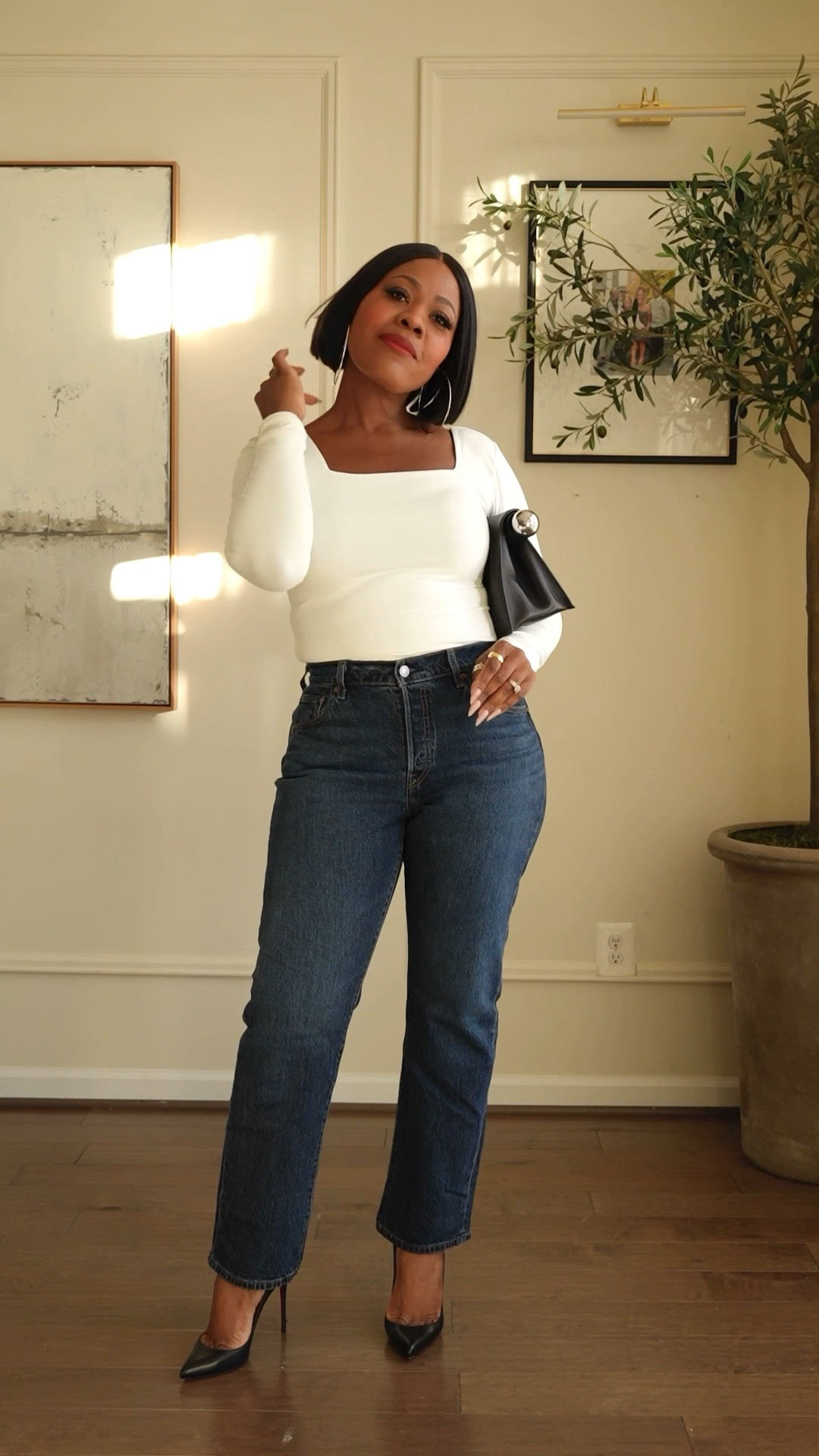 Curvy friendly jeans for my curvy babes! I love that with these you have very light to no gaping at the waist. No alterations needed and the quality is so good . Levi’s got me had always been an OG for good denim 

#LTKSeasonal #LTKMidsize