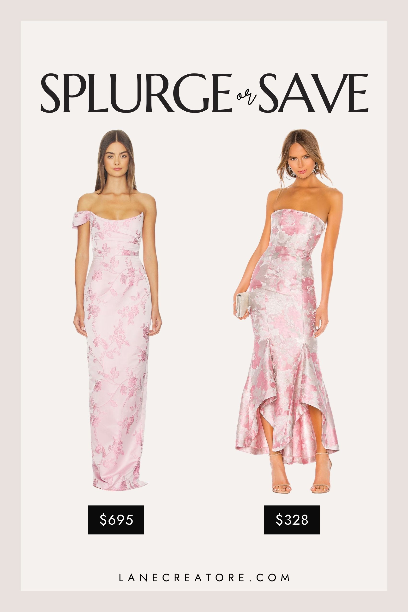 Sau Lee Pink Floral Gown Dupe. Splurge or save? 💫

.
.
.

Tags: sau lee pink dress dupe. sau lee pink floral dress dupe. sau lee jackson brocade gown dupe. sau lee dress dupe. sau lee inspired dress. pink floral maxi dress. pink brocade gown. strapless floral dress. pink wedding guest dress. romantic maxi dress. floral evening gown. garden party dress.