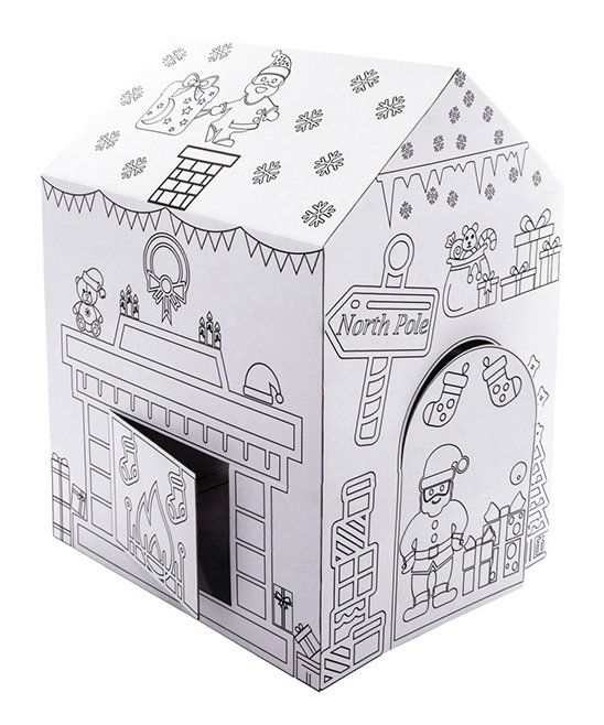 ColorJo Santa Is Coming Color Your Own Playhouse | Zulily