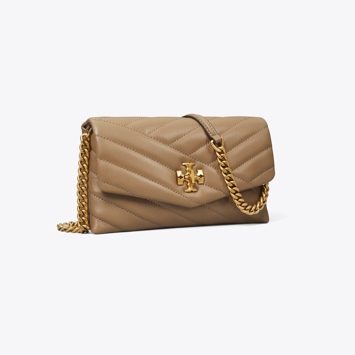 Kira Chevron Chain Wallet | Tory Burch (US)