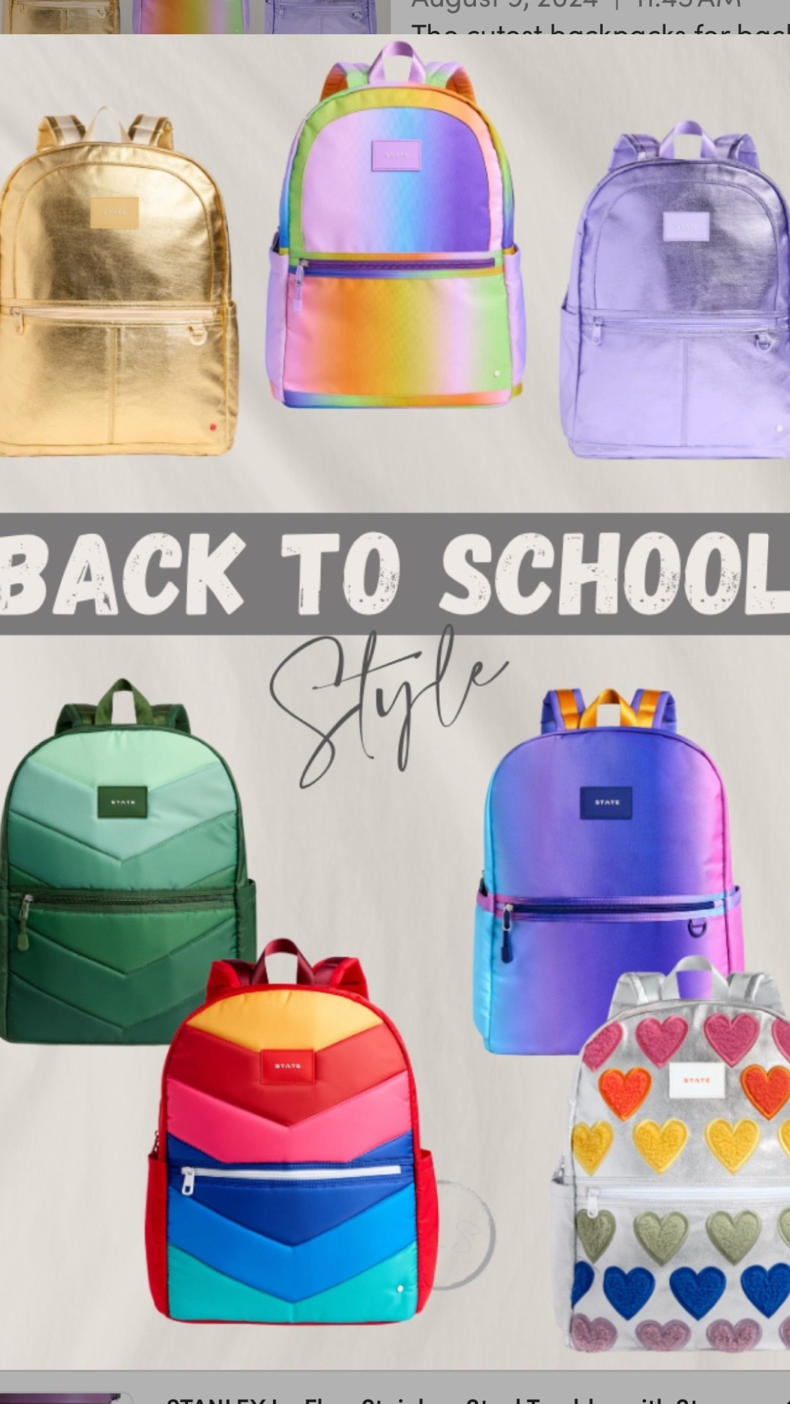 ✨ Back-to-School Ready ✨
The coolest backpacks for kids are here, and I am obsessed! 🎒 These adorable, durable, and easy-to-clean backpacks are perfect for kids ages five and up. With so many bright colors and fun designs, your little ones will be excited to head back to school in style.

Shop my favorites now and find the perfect backpack that matches your child’s personality! 💕

back to school backpacks for kids
	•	best backpacks for elementary school
	•	stylish backpacks for boys and girls
	•	durable backpacks for kids
	•	easy to clean kids backpacks
	•	colorful backpacks for school
	•	affordable kids backpacks
	•	cute backpacks for kids ages 5+
	•	fun school bag designs for children
	•	trending back to school gear 2025



#LTKSeasonal #LTKKids #LTKFamily