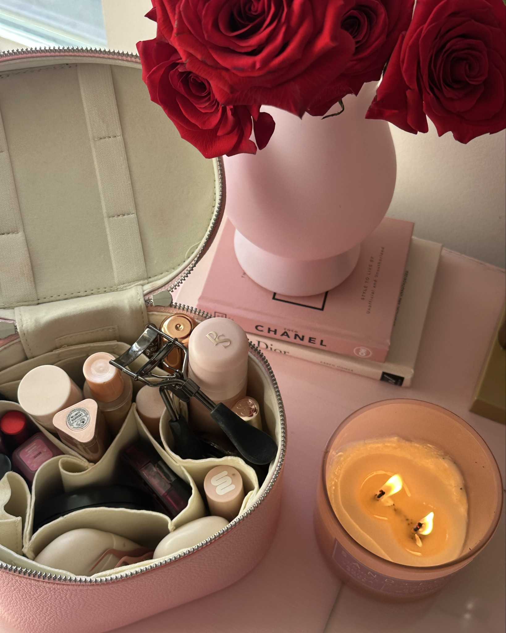 My favorite makeup bag!!🩷✨