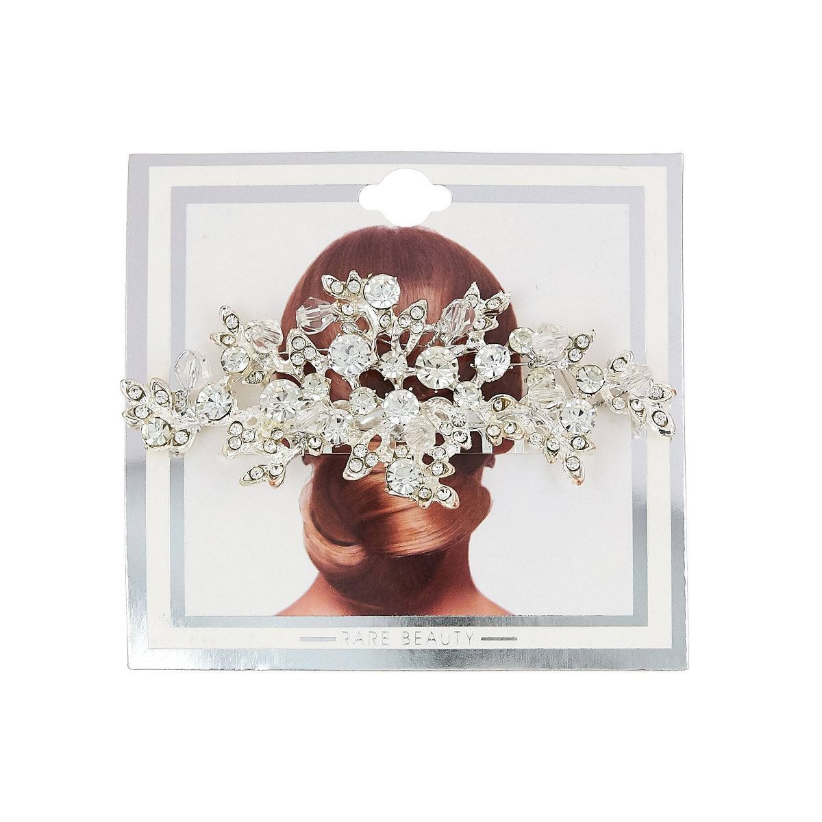 Rare Beauty Leaf Crystal and Rhinestone Bridal Hair Comb | Target