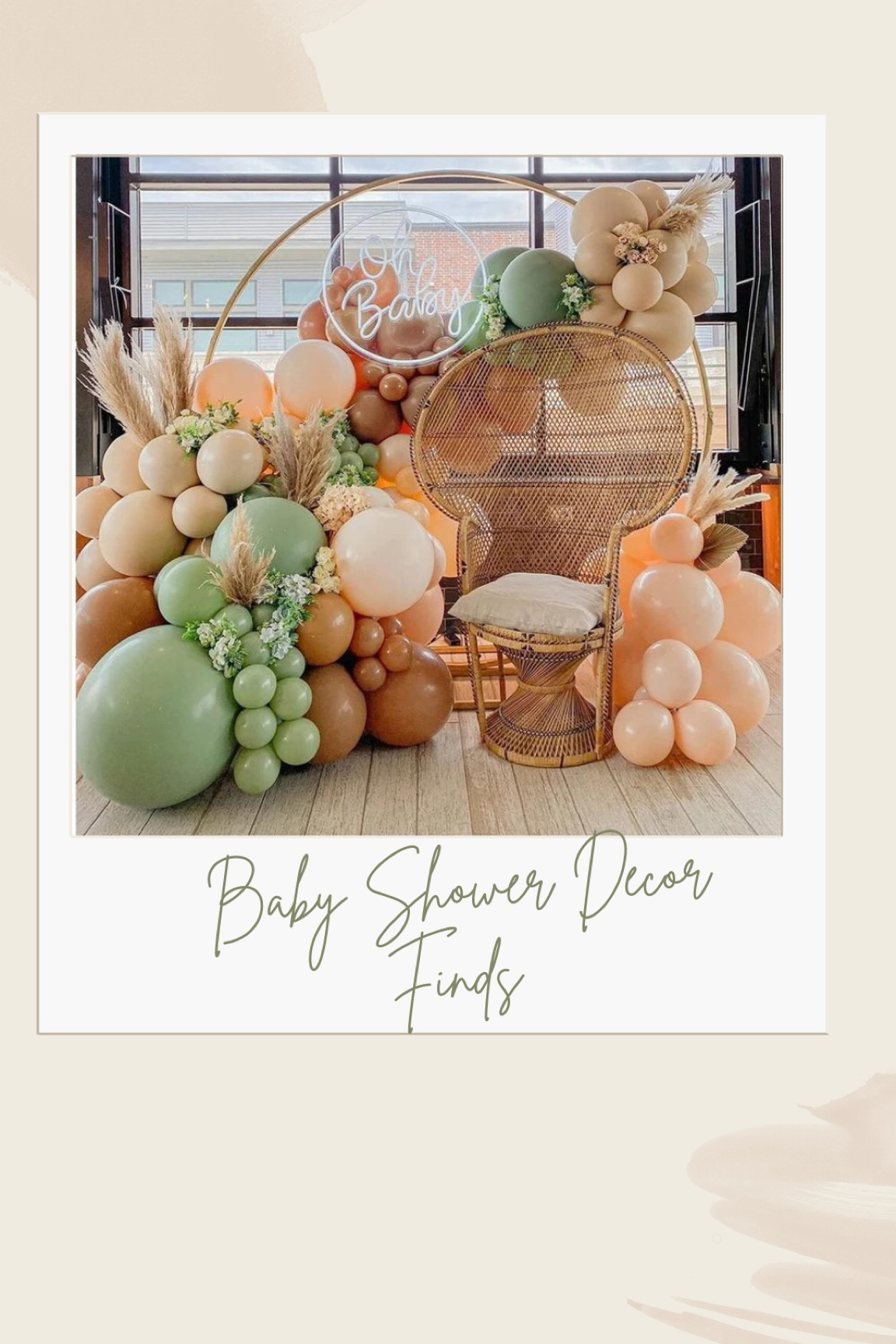 Babyshower decor finds 
#Competition #laborday #Rach_thee_only #Babyshowerdecor #Balloons#LTKGiftGuide 

#LTKbaby #LTKsalealert