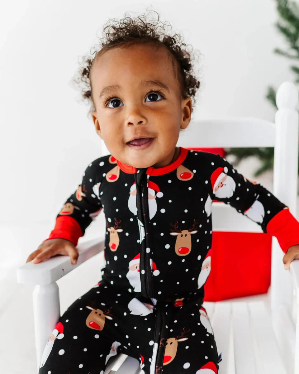 Snow Ho Ho Convertible Romper | Bums & Roses