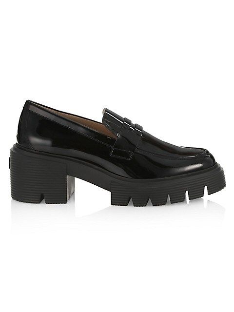 Soho Leather Lug-Sole Loafers | Saks Fifth Avenue