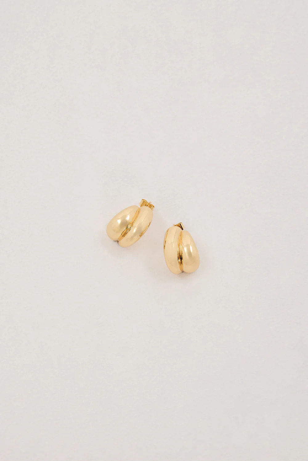 ANNA ROSSI DUAL BAR EARRING GOLD | DISSH