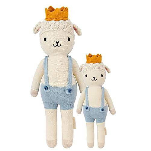 CUDDLE + KIND Sebastian The Lamb Regular 20" Hand-Knit Doll – 1 Doll = 10 Meals, Fair Trade, He... | Amazon (US)