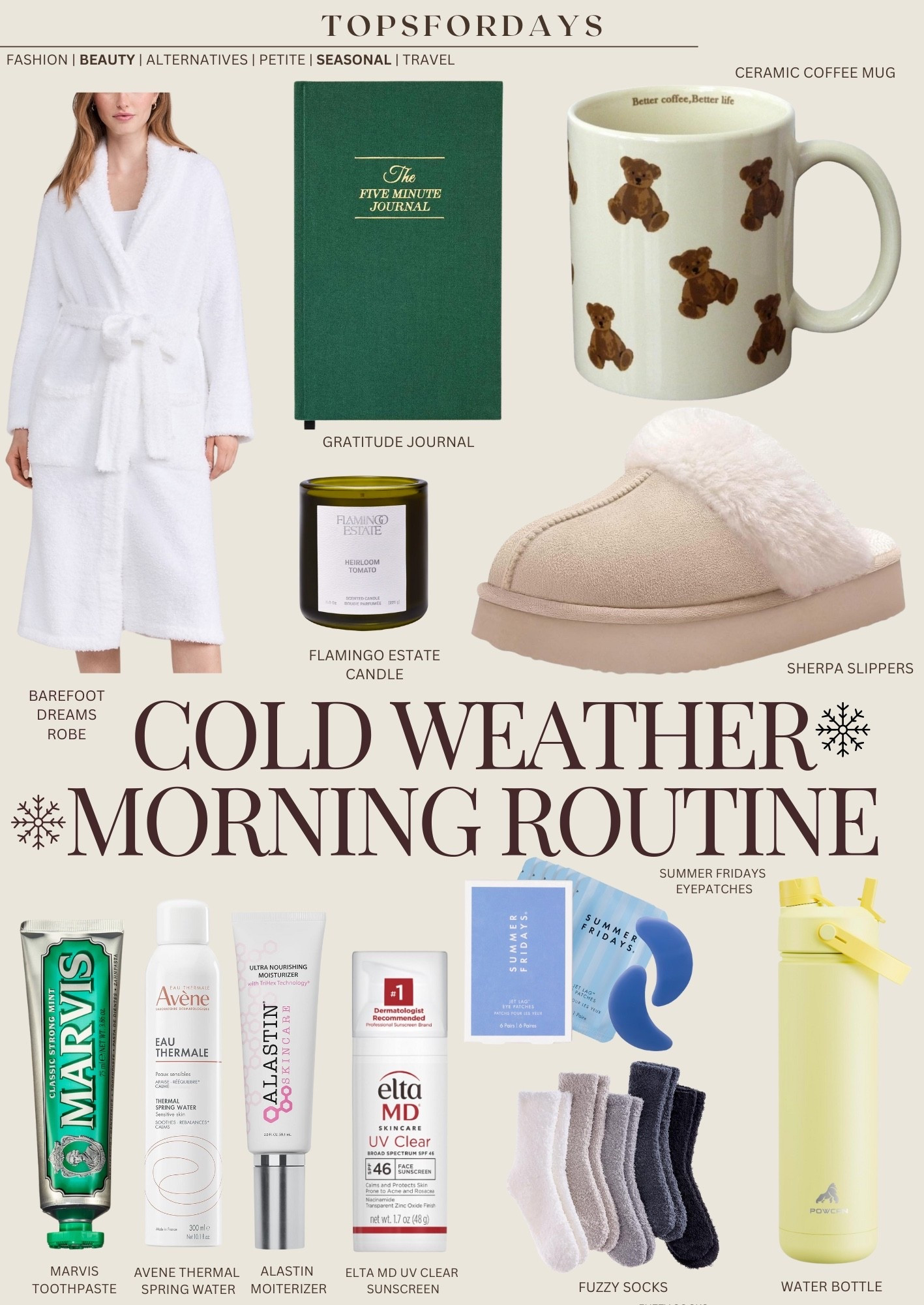 Cold weather morning routine ❄️☃️ 

#LTKmorningroutine #LTKHoliday #LTKBeauty