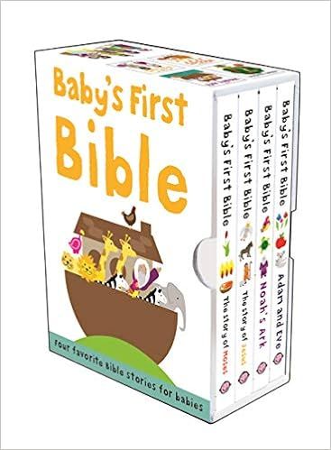 Baby's First Bible Boxed Set: The Story of Moses, The Story of Jesus, Noah's Ark, and Adam and Ev... | Amazon (US)