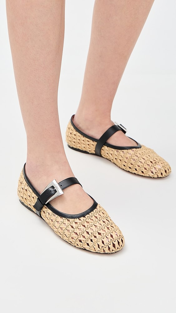 Sveva Buckle Ballet Flats | Shopbop