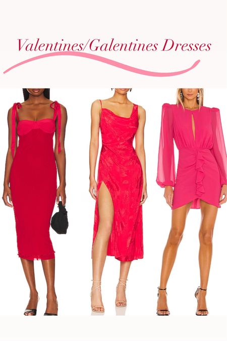 Valentines day dress, galentine’s day dress, valentine’s day dress, red dress, pink dress 

#LTKstyletip