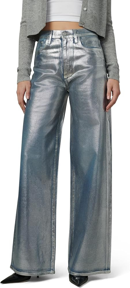 Joe's Womens The Mia High Rise Wide Leg Jean | Amazon (US)