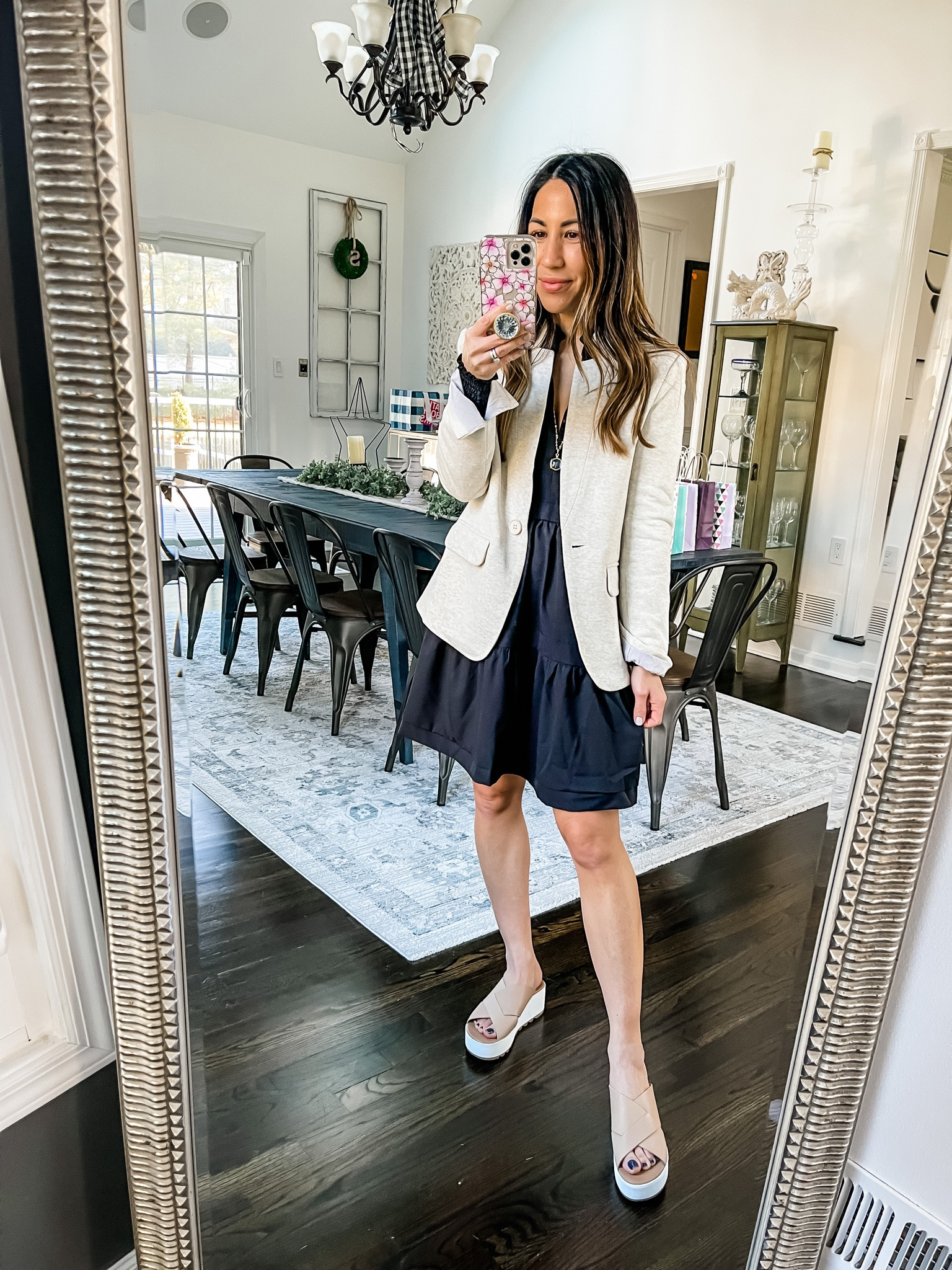 Code: tammy10 at Gibson look
Workwear, blazer, blazers, black dress, Sorel sandals 

Xxs dress 
Small blazer 

#LTKworkwear #LTKunder100 #LTKsalealert