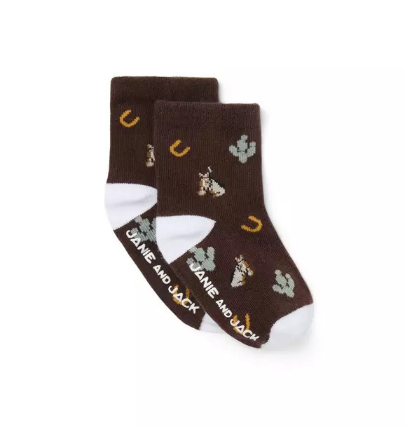 Baby Western Icon Sock | Janie and Jack