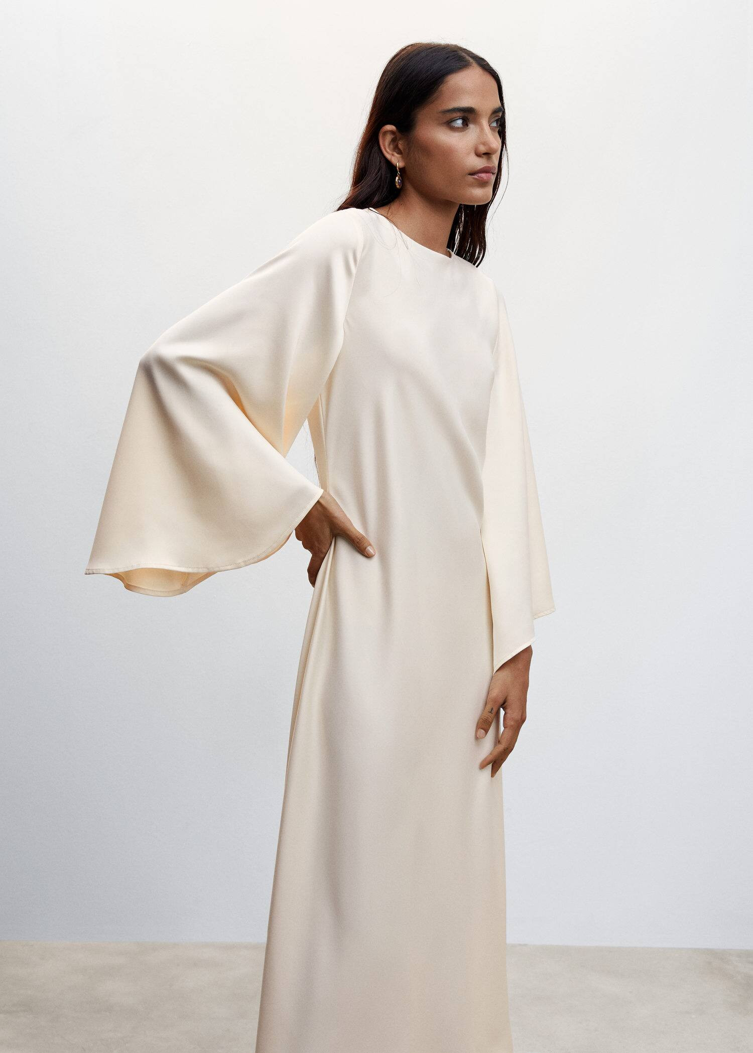 Flared sleeves dress | MANGO (US)
