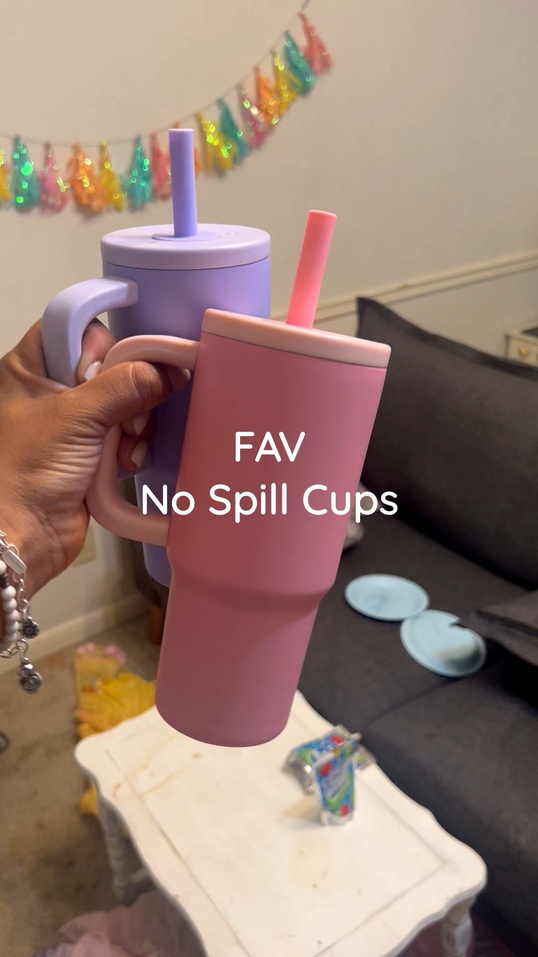 No spill tumbler cups from Walmart!
•••
Walmart finds | toddler mom | daycare cup | cups for kids | 

#LTKKids #LTKFindsUnder50