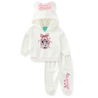 Disney Minnie Mouse Baby Girls Hoodie and Pants 2 Piece Set for Newborn and Infant | Target