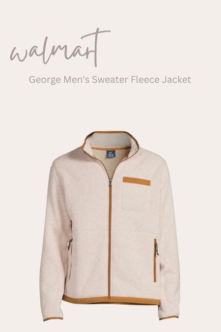 George Men's and Big Men's Sweater Fleece Jacket, up to Size 5XL

#LTKstyletip #LTKSeasonal