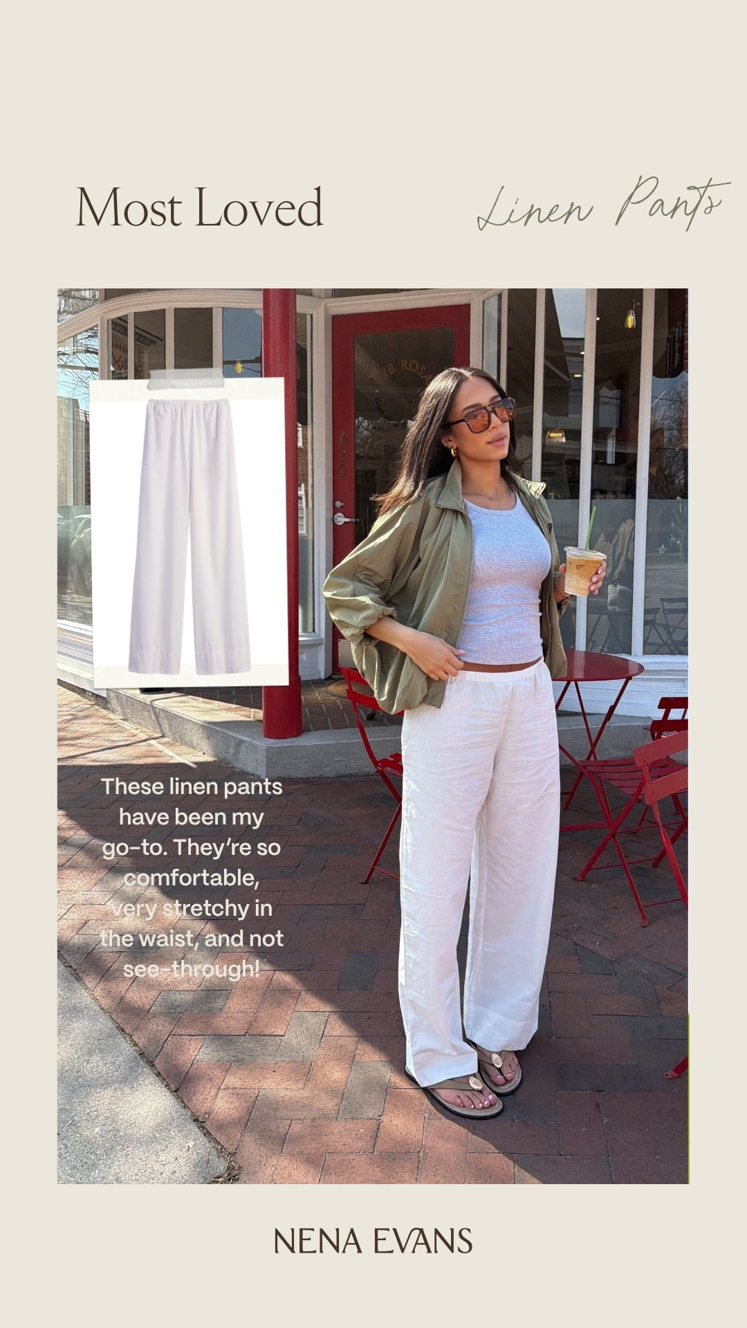 Your favorite last week 🤍 Wearing size S jacket, size S tank, size M linen pants (they also come in so many colors) 

spring jacket, spring fashion, linen pants, pull on pants, white pants, yellow jacket, mom outfit, postpartum outfit

#LTKSaleAlert #LTKSeasonal #LTKmomlife