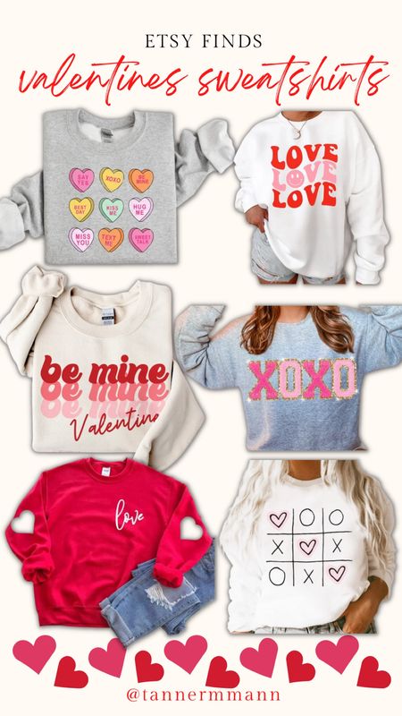 Etsy Valentines Sweatshirts

#LTKSeasonal #LTKstyletip #LTKunder50
