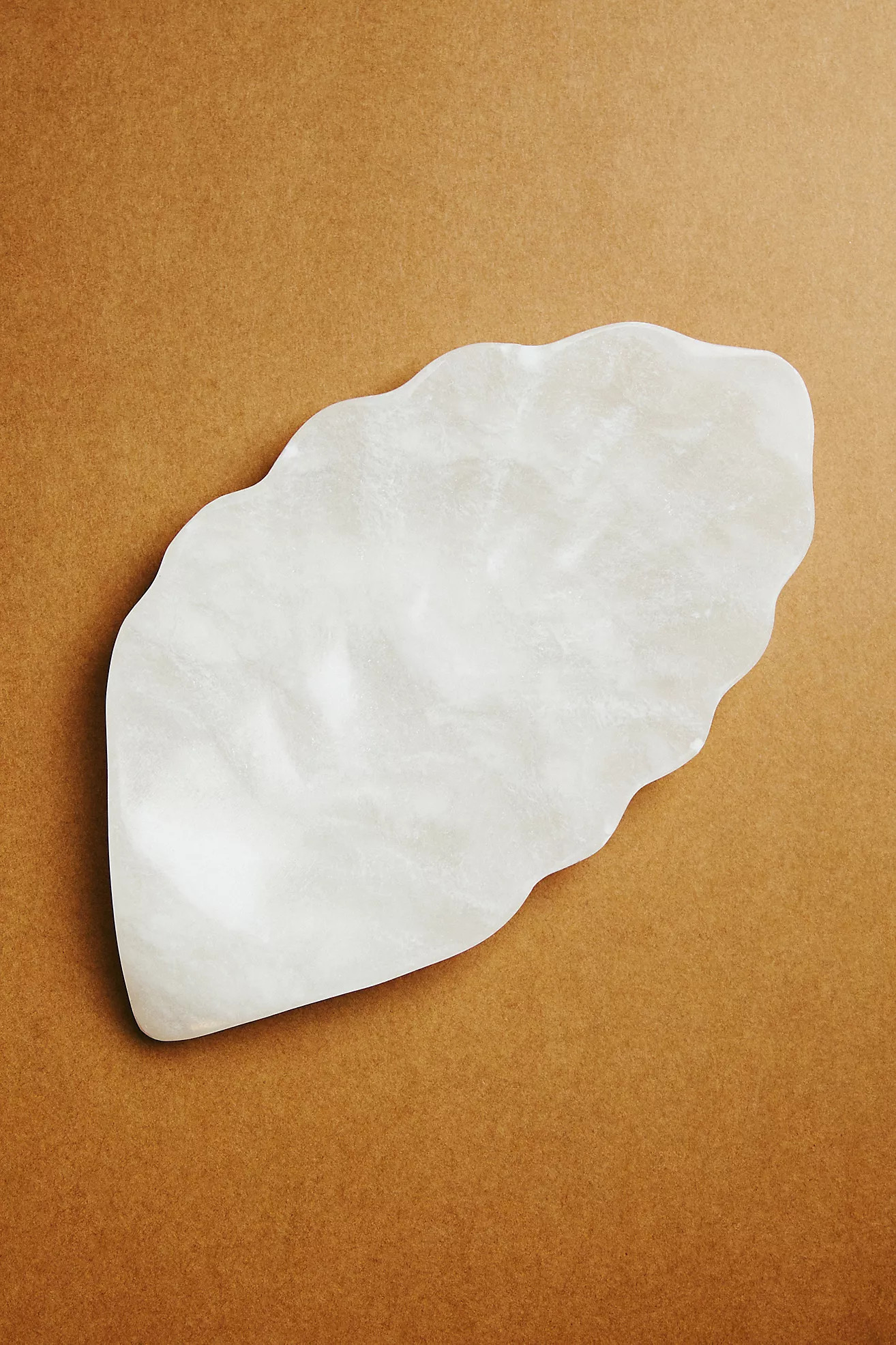 Alabaster Leaf Trinket Dish | Anthropologie (US)
