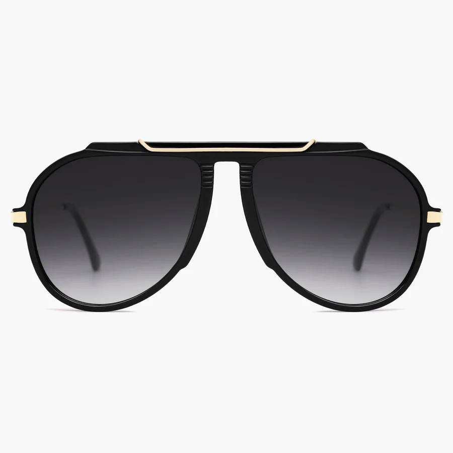 Retro Trendy UV400 Aviator Sunglasses for Women SJ2693 | SOJOS VISION | SOJOS VISION