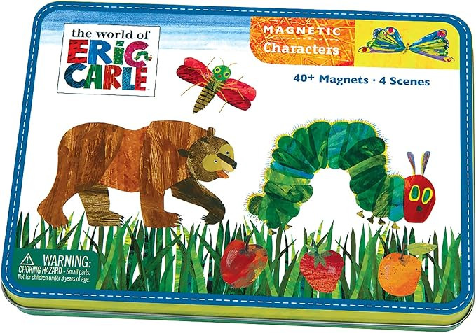 Mudpuppy Eric Carle The Very Hungry Caterpillar and Friends Magnetic Character Set– Ages 3+ - M... | Amazon (US)