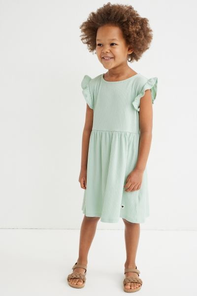 Ribbed Jersey Dress | H&M (US + CA)