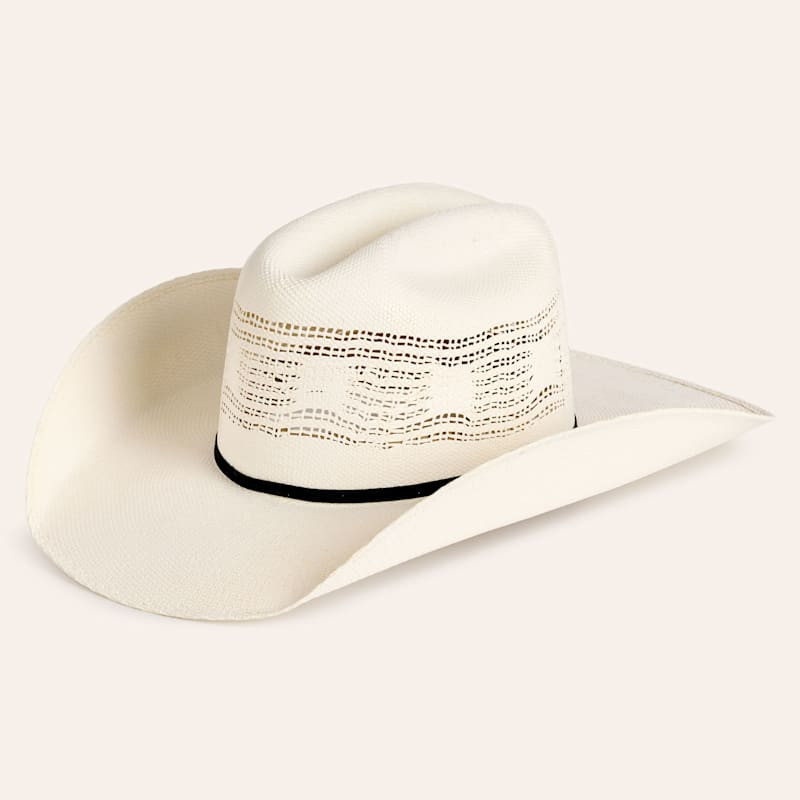 Cavender's Natural Double Vent Straw Cowboy Hat | Cavender's