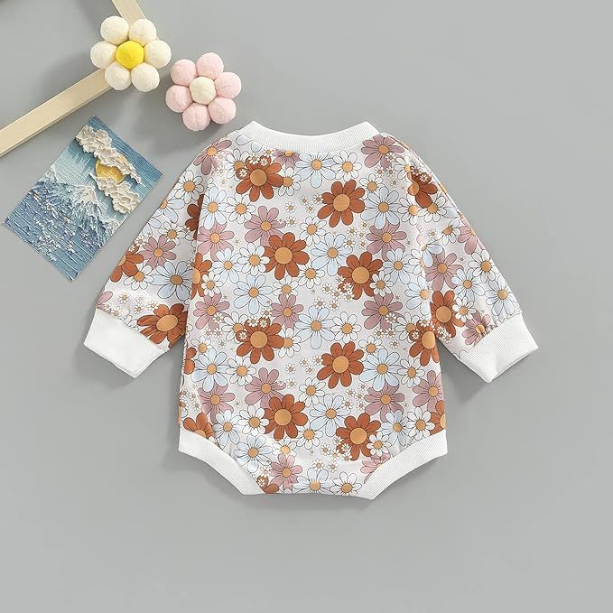 CIYCUIT Newborn Baby Boy Letter Print Short Sleeve Romper Summer One Piece Clothes | Amazon (US)