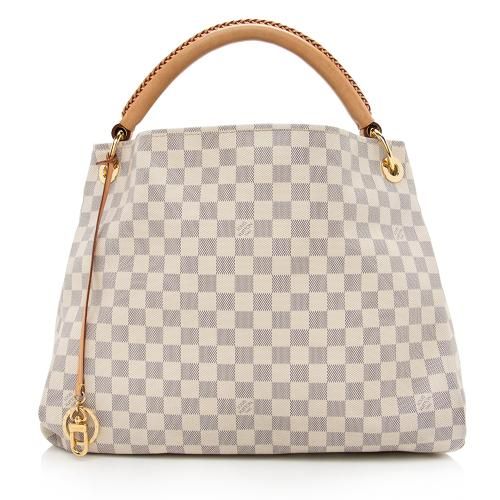 Louis Vuitton Damier Azur Artsy MM Shoulder Bag | Bag Borrow or Steal