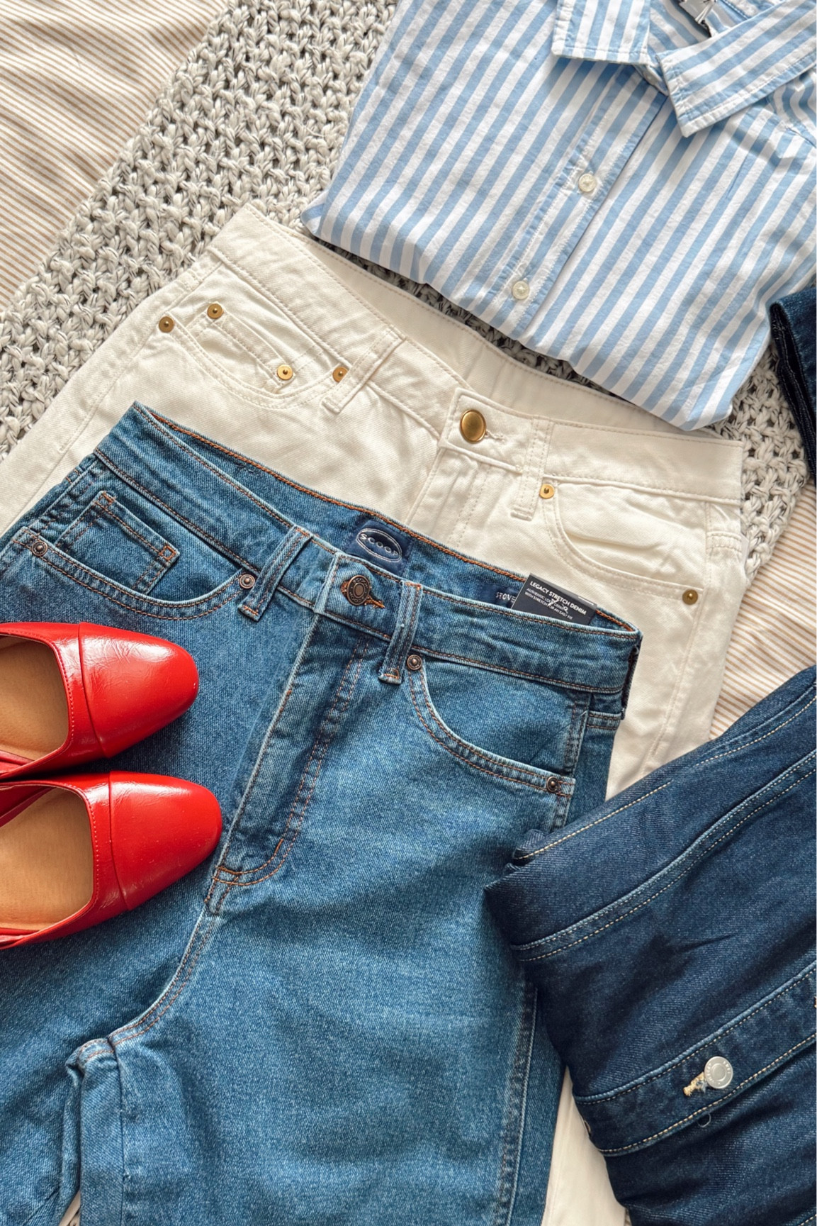 Fall Capsule Wardrobe finds from Walmart 

Denim on denim • denim skirt • denim dress • wide leg jeans • straight leg jeans • striped shirt • workwear • old money style • back to school • teacher outfit • budget friendly fashion pieces • red sling backs 

#LTKBacktoSchool #LTKStyleTip #LTKWorkwear