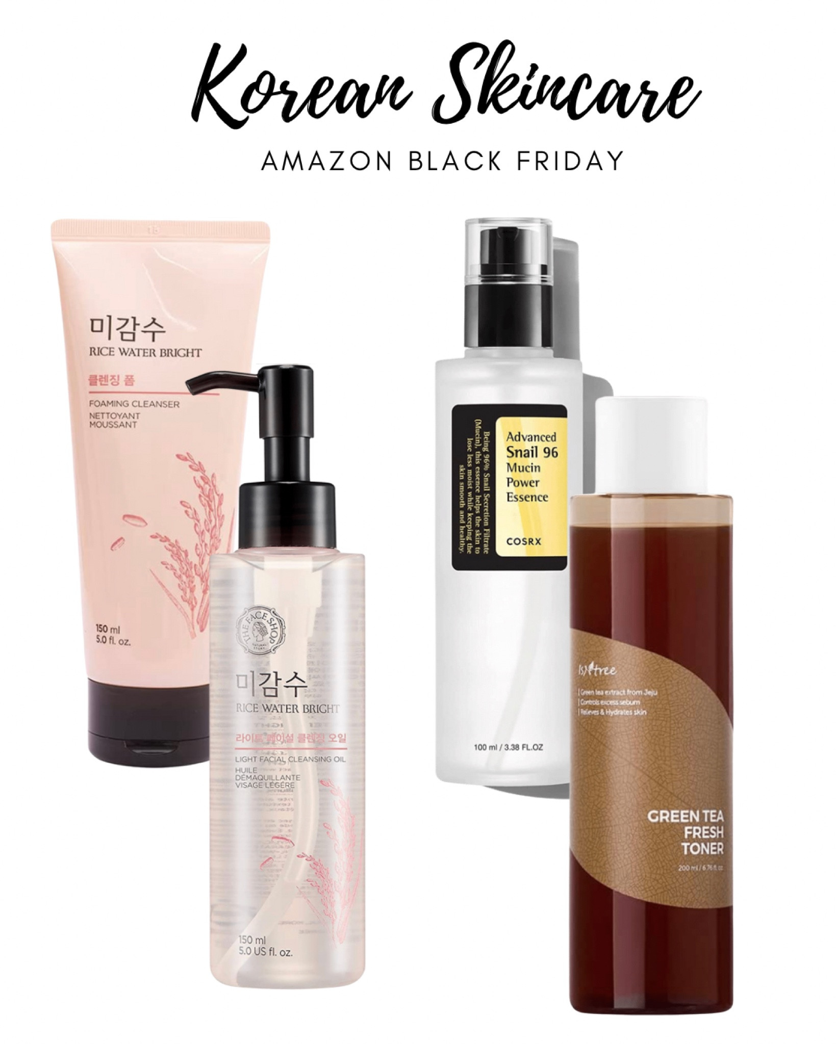 My favorite skincare products based on Korean skincare principals. On sale now for Black Friday #40plusskincare 

#LTKCyberweek #LTKunder50 #LTKbeauty
