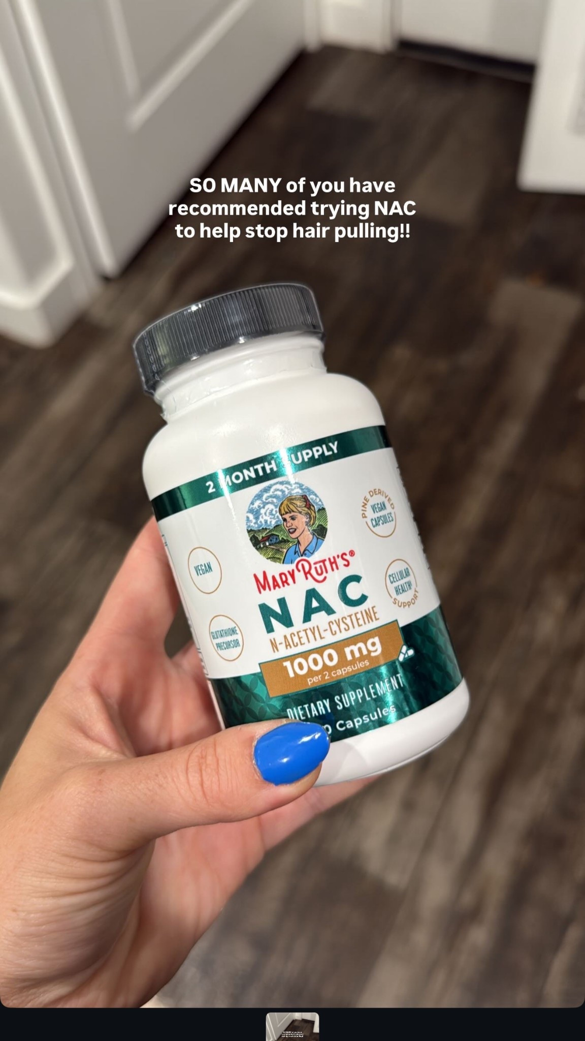 NAC supplement ❤️‍🩹