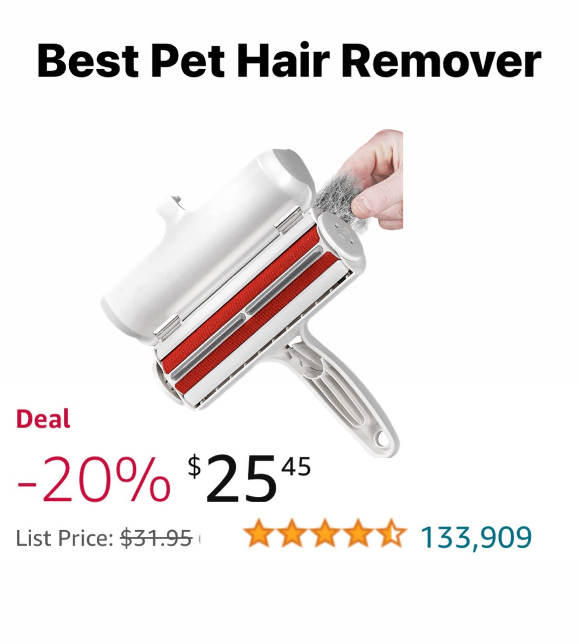 Pet Hair Remover

#LTKsalealert #LTKunder50 #LTKhome