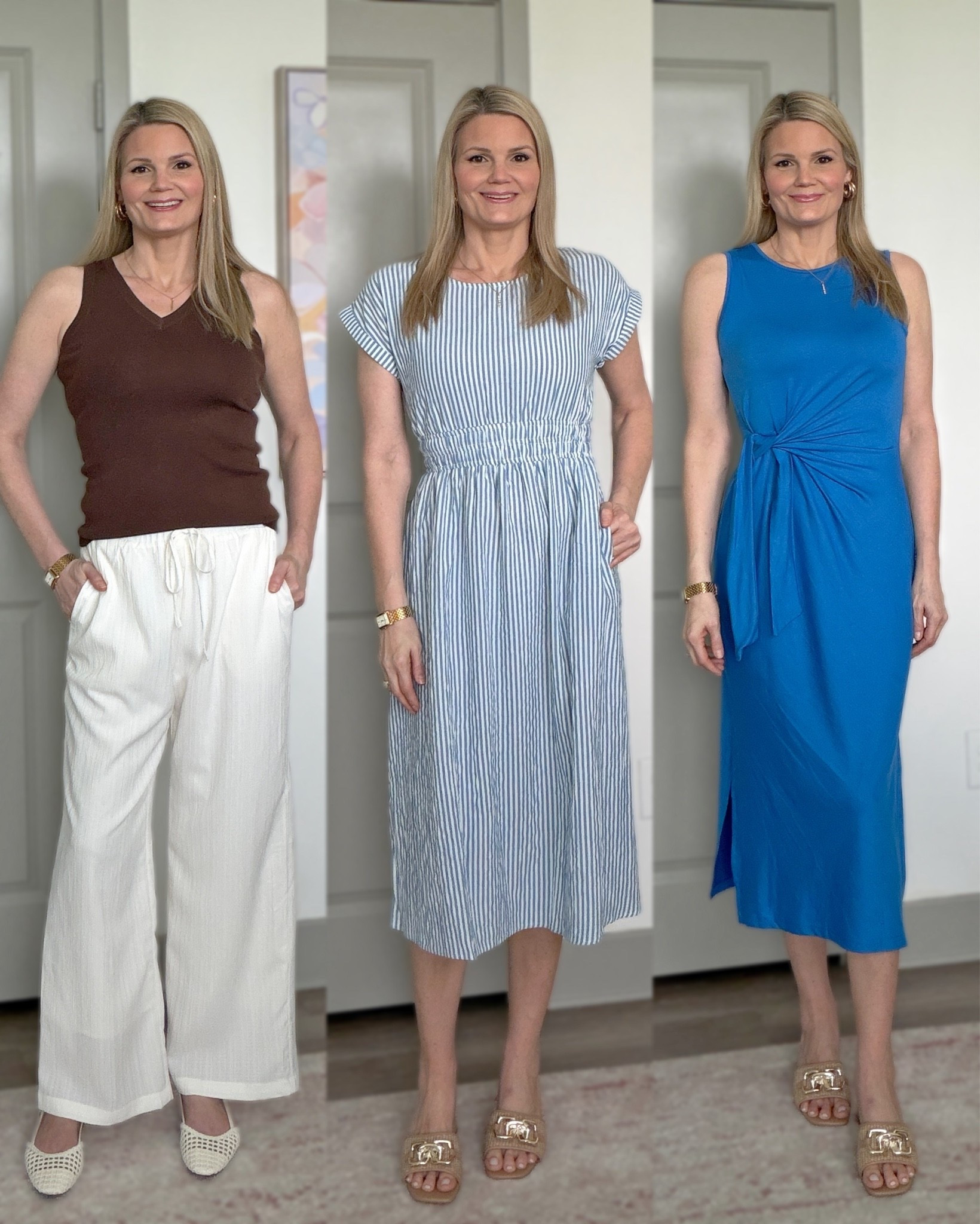Anrabess on Amazon try on haul! Wearing a small in the tank and two dresses and a medium in the pants (should have gotten the small).

#LTKootd #LTKTravel #LTKWorkwear